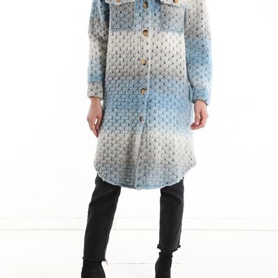 Cappotto de lana, per donna, Made in Italy, art. 5030P.457