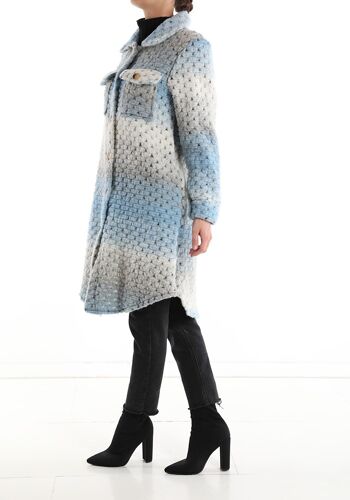 Cappotto in lana, per donna, fabriqué en Italie, art. 5030P.457 3