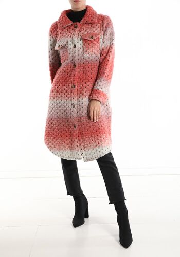 Cappotto in lana, per donna, fabriqué en Italie, art. 5030P.457 7