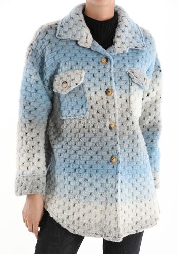 Cappotto in lana, da donna, fabriqué en italie, art. 5068.457 13