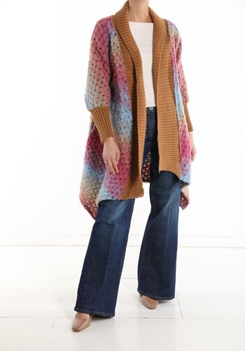 Cappotto in lana, per donna, fabriqué en Italie, art. EF5111.457 15