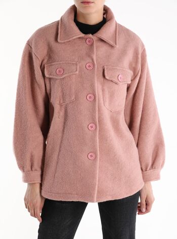 Manteau en laine, pour femme, Made in Italy, art. TI3093-17.369 10