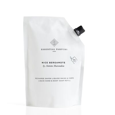 Body & Hands Flüssigseife Nachfüllpackung 500 ml – Schöne Bergamotte