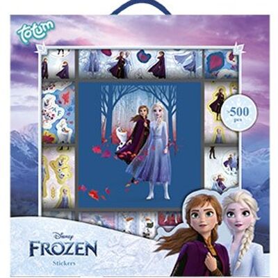Caja de pegatinas grande de Frozen de Disney