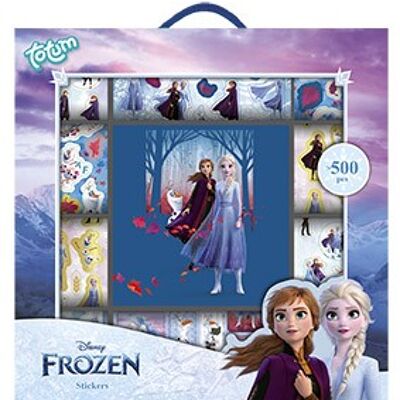 Caja de pegatinas grande de Frozen de Disney