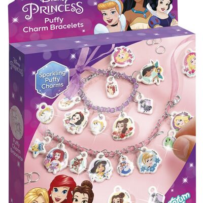 Braccialetti con ciondoli gonfi delle Principesse Disney