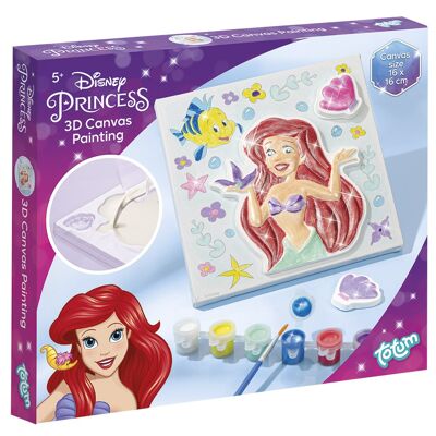 Fusione in gesso su tela Disney Princess