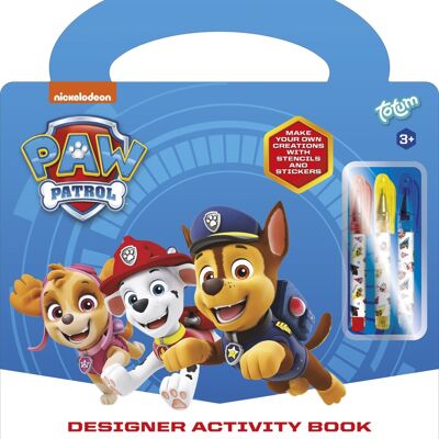 Livre d'activités Paw Patrol Designer