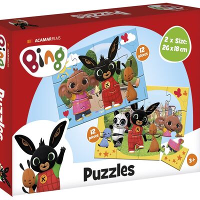 Bing 2 x 12 Piece Puzzle