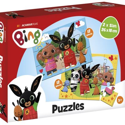 Bing Puzzle da 2 x 12 pezzi