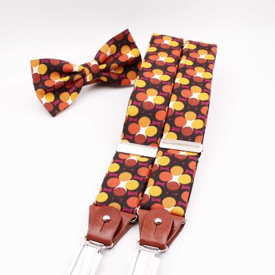 Bowie Suspenders and Bow Tie