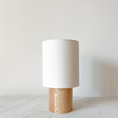 SIMONE / Natural wood, white shade - PETITE SIMONE