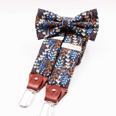 Suspenders and bow tie Posidonia