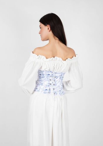 Corset Porcelaine Bleue 3