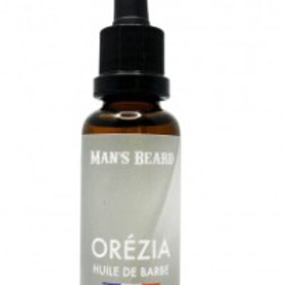 Man's beard - Huile De Barbe Orézia - Fabriquée En France - 30 Ml