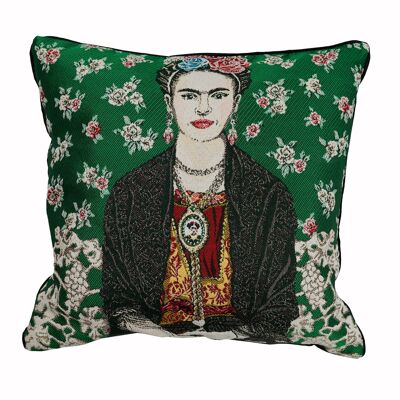 HOUSSE DE COUSSIN "GEISHA" VERT