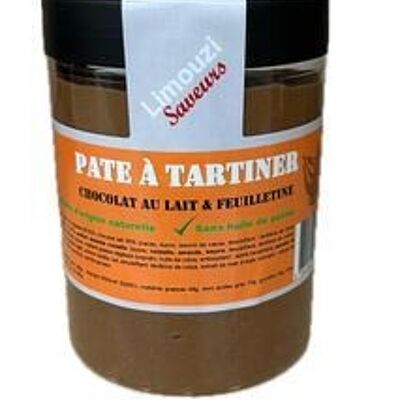 Milk chocolate & feuilletine spread 300g