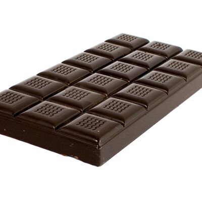 Barritas de chocolate negro 66% 100g