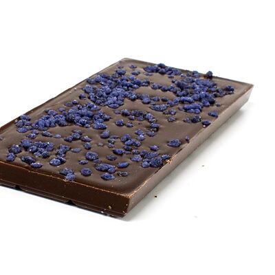 Tavolette di cioccolato fondente 66% viola 100g