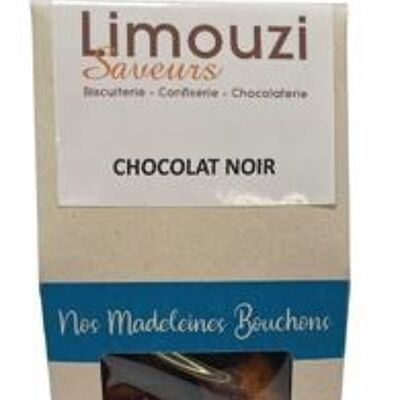 Madeleines Bouchon chocolate negro 66% 150G