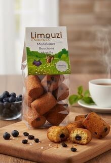 Tappo Madeleines Mirtillo 150G