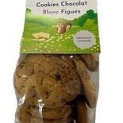 Biscotti di fichi al cioccolato bianco 150G