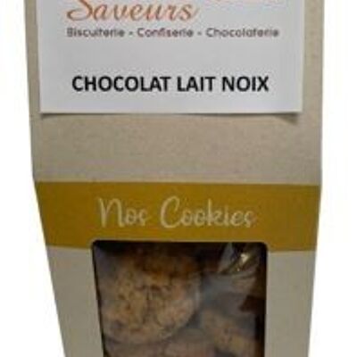 Cookies chocolat lait noix 150G