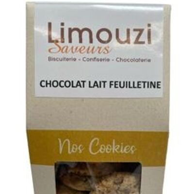 Cookies chocolat lait feuilletine 150G