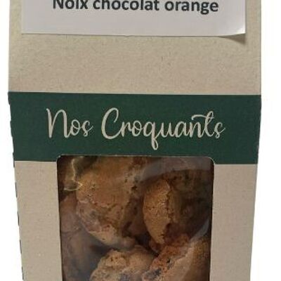 Croquants noix chocolat orange 80G