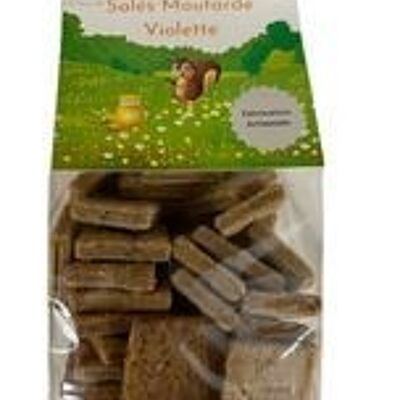 Brive salato senape viola 150G