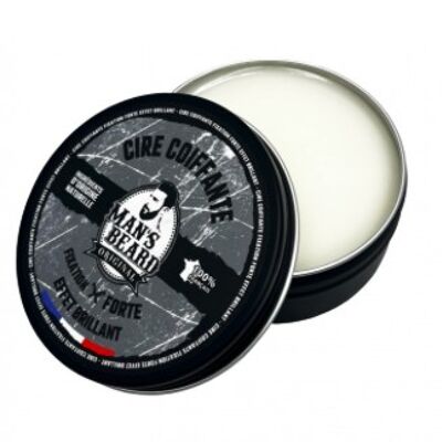 Barba de hombre - Cera Brillo Extremo - Fijación Fuerte - Made In France - 90 Ml