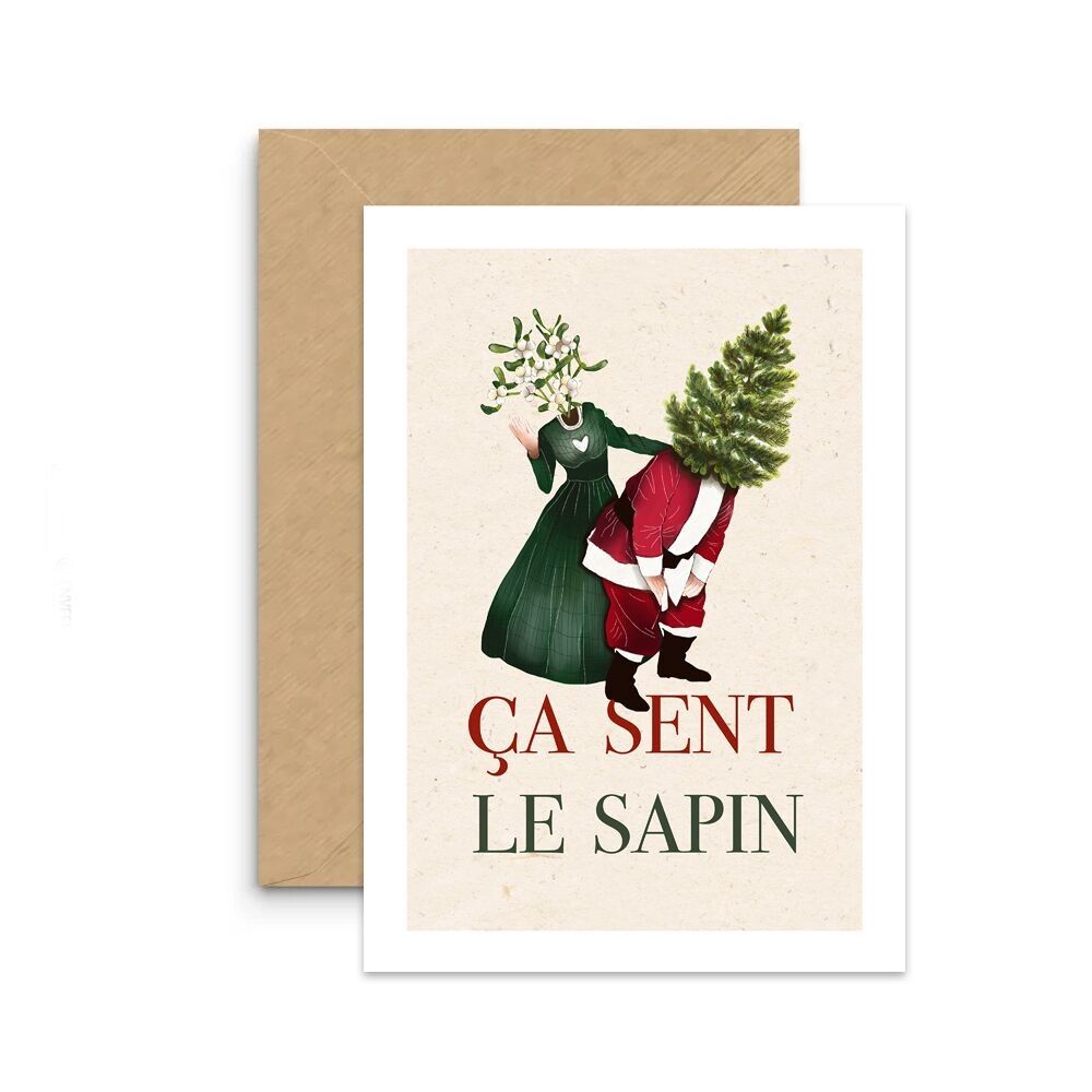 Biglietto "Profuma di abete"