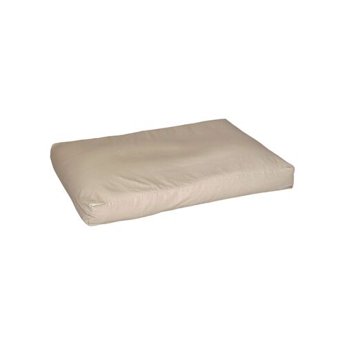 Dog pillow | cotton | EPS pearl filling | vanilla | size M | 100 x 70 x 15 cm