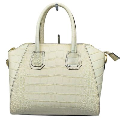 BOLSO DE PIEL SEMI ESTRUCTURADA - MIRANDA B631 RUGA, PALMELLAT, CROCCO