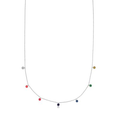 PHOEBE RAINBOW STONES COLLANA DELICATA 2460