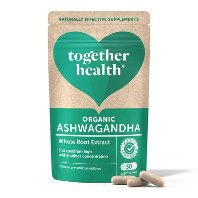 Supplemento di Ashwagandha – Biologico – 30 Capsule