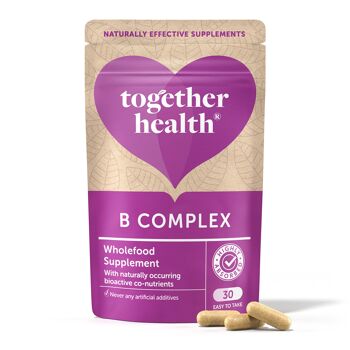 Complexe Vitamine B – Supplément Végétalien – 30 Capsules 1