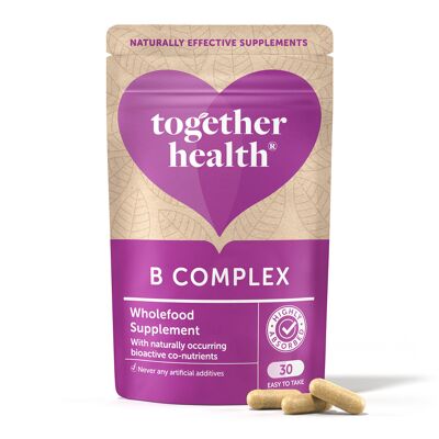 Complexe Vitamine B – Supplément Végétalien – 30 Capsules