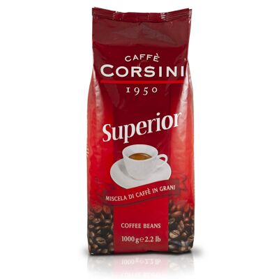 Superior coffee beans. Pack of 1 kg