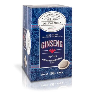 Dosettes de café au ginseng | Pack contenant 16 dosettes