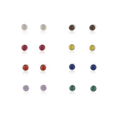 NICOLE DELITE STONE SET DI MACRO BORCHIE 2540