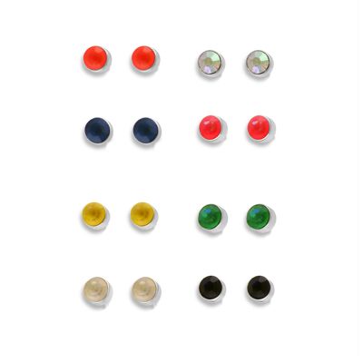 PHOEBE ELECTRIC STONE SET DI ORECCHINI A PERNO 2534