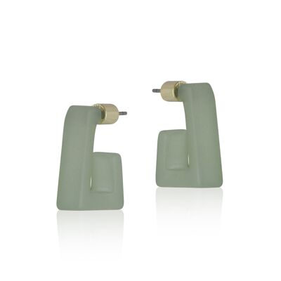 BOUCLES D'OREILLES EN RÉSINE DAPHNE 2499