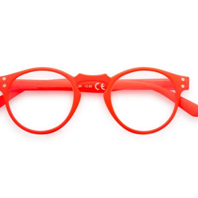 Lesebrille „ROUND FLUO“ - Orange