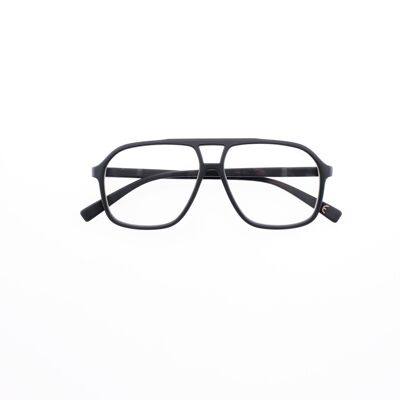 Lesebrille "SEVENTIES" - Schwarz