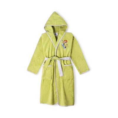 BATHROBE - S - 10-12 - PISTACHE