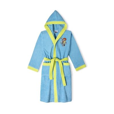 BATHROBE - S - 14 - TURCHESE