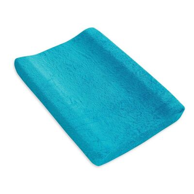 HOUSSE POUR MATELAS A LANGER - TERRY - Turquoise