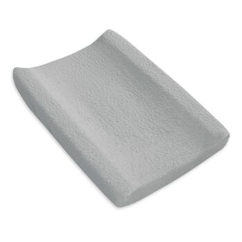 HOUSSE POUR MATELAS A LANGER - TERRY - Gris