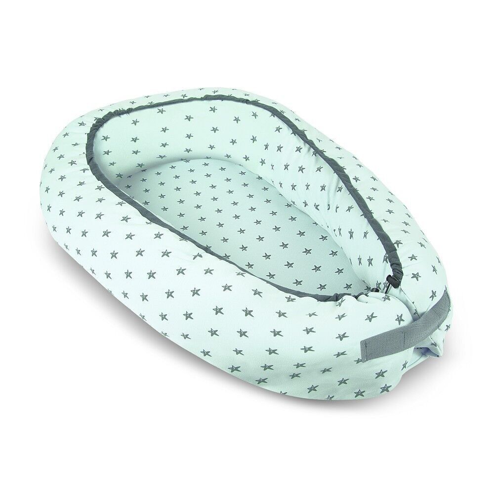 CUSCINO NEST - 86X50 - TESSUTO COTONE JERSEY - MOD. STELLA - VERDE